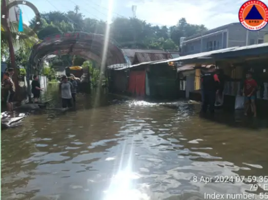 [UPDATE] Sebanyak 162 Warga Mengungsi Pascabanjir dan Longsor di Kota Bitung